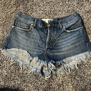 Free People Women’s Jean Shorts